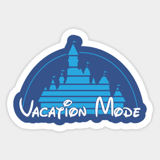 Vacation Mode Sticker